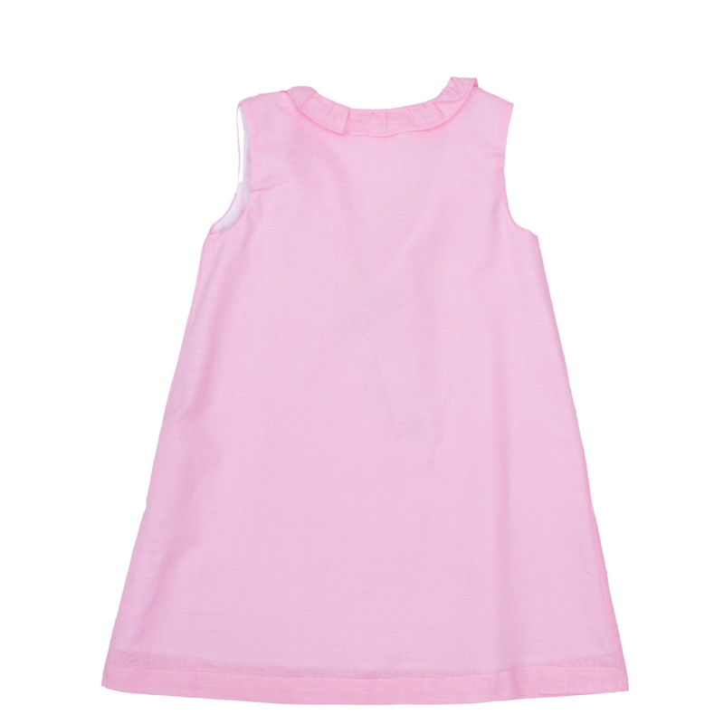 The Oaks Apparel Karla Pink Linen Dress