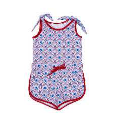 The Oaks Apparel Kinsley Little Leage Lovely Romper
