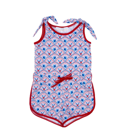The Oaks Apparel Kinsley Little Leage Lovely Romper