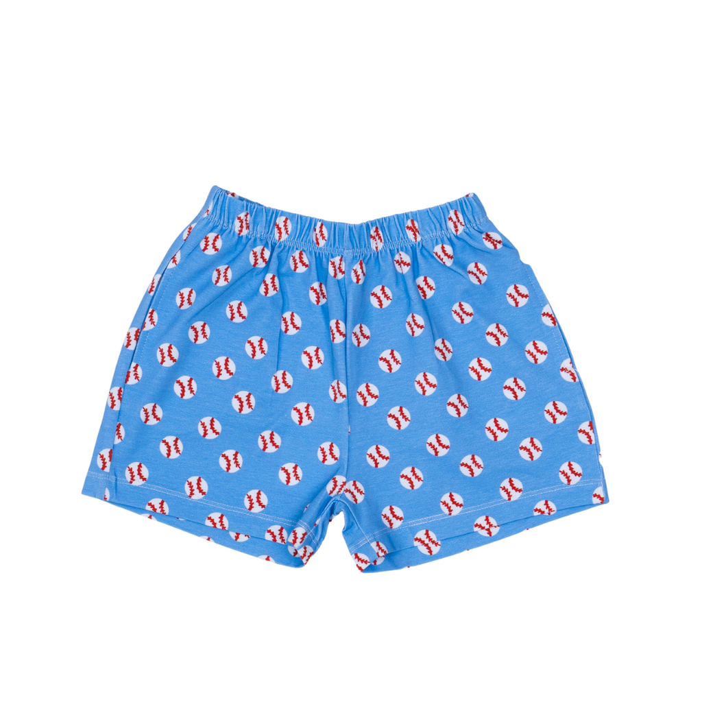 The Oaks Apparel Ballpark Blues Boy Shorts