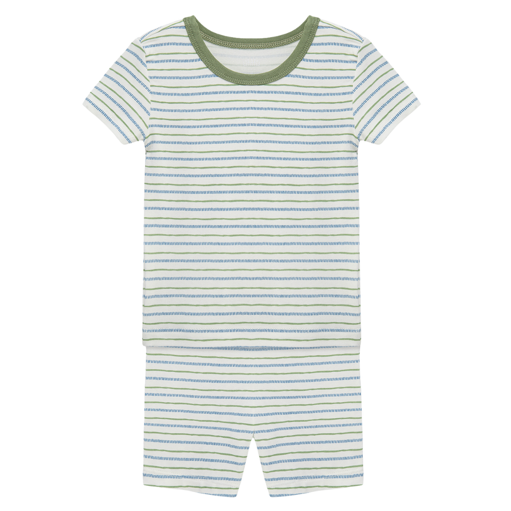 Little Me BOY'S DINO 4PC PAJAMA SET