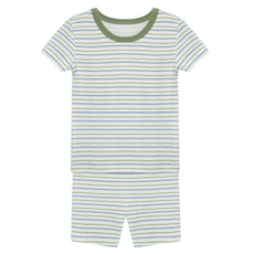 Little Me BOY'S DINO 4PC PAJAMA SET