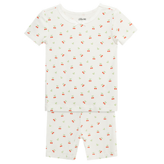 Little Me GIRL'S 4PC CHERRY PAJAMA SET
