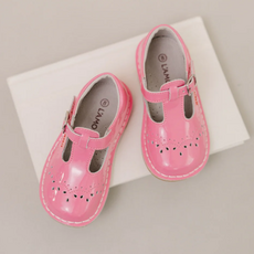 LAMOUR RUTHIE STICHED MJ-PATENT MALIBU PINK