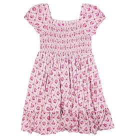 LEV BABY CAROLINE SMOCKED BUBBLE TWIRL DRESS