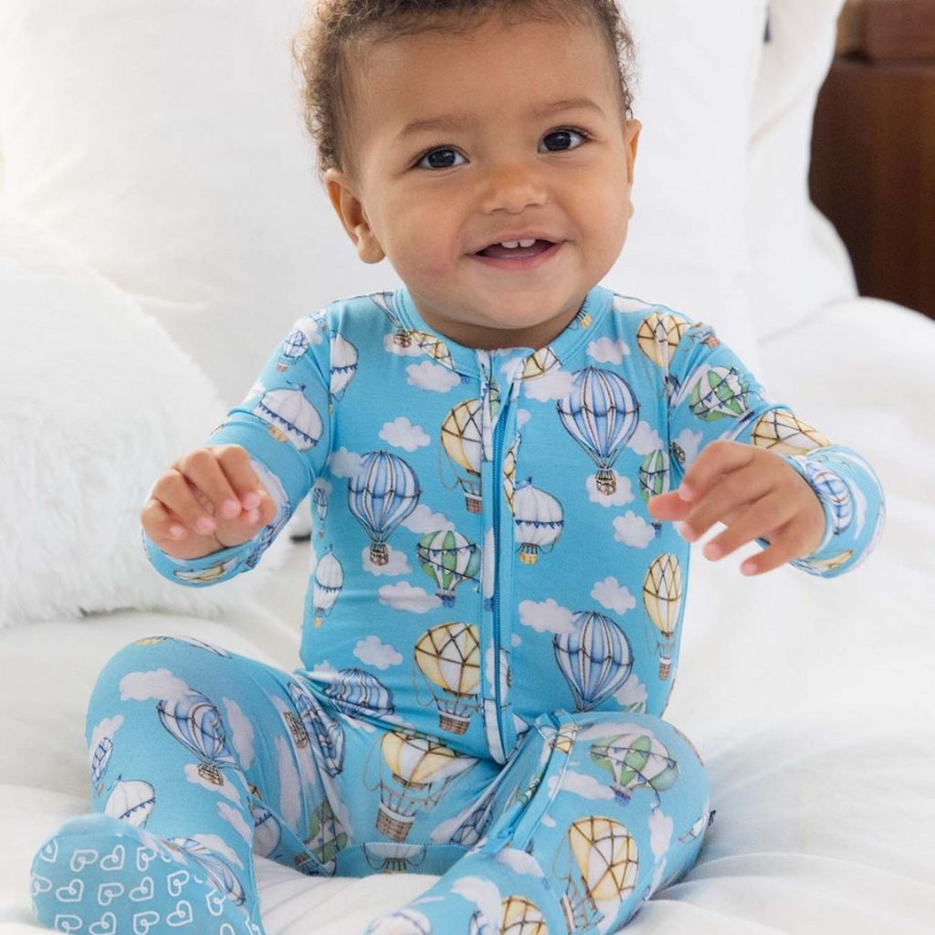 LEV BABY SAMMY ZIPPERED FOOTIE