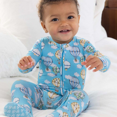 LEV BABY SAMMY ZIPPERED FOOTIE