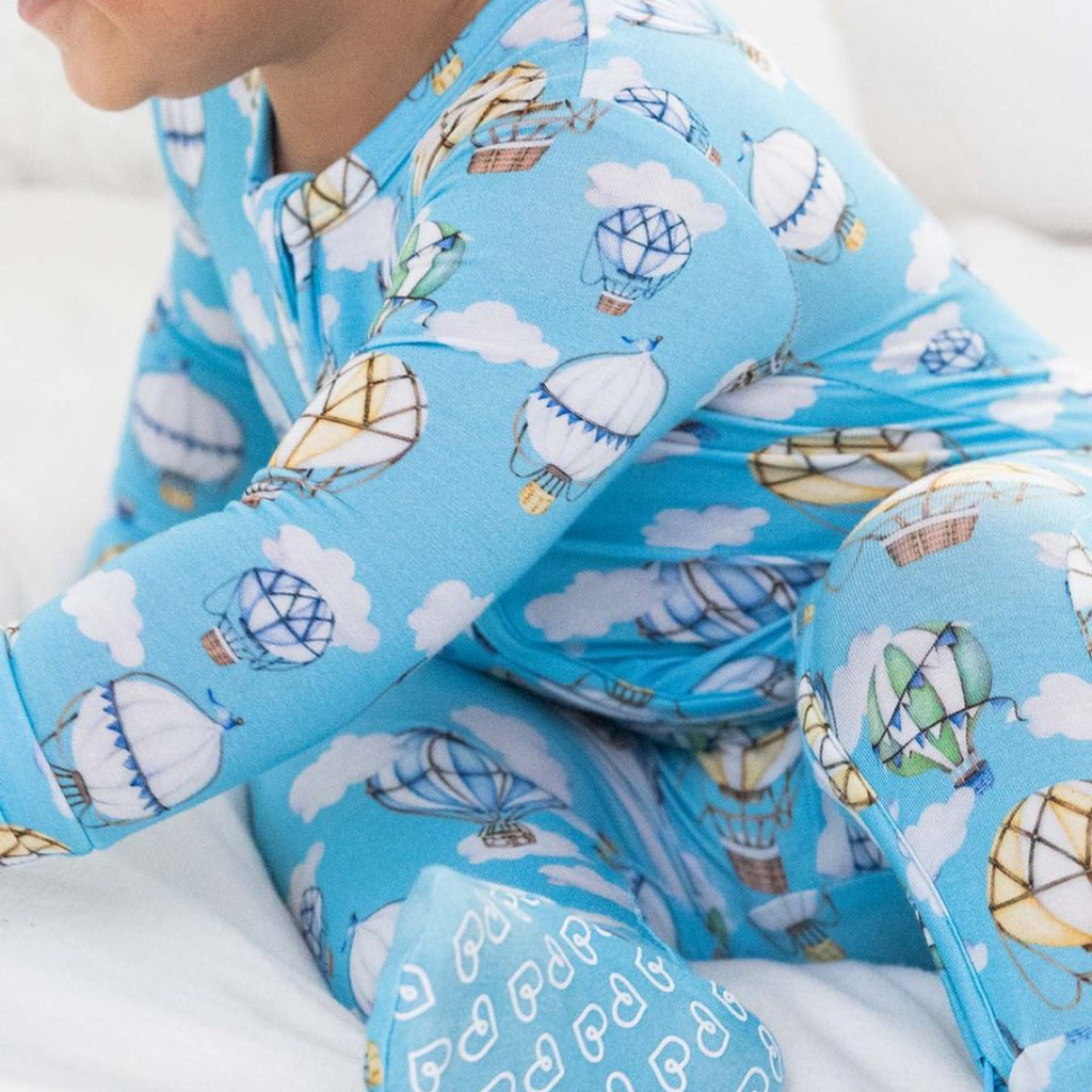 LEV BABY SAMMY ZIPPERED FOOTIE