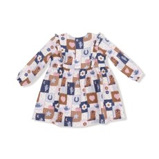 ANGEL DEAR Patchwork Cowgirl - Ruffle L/S Dress and Rib Legging