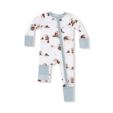 ANGEL DEAR Baby Beavers - 2 Way Zipper Romper
