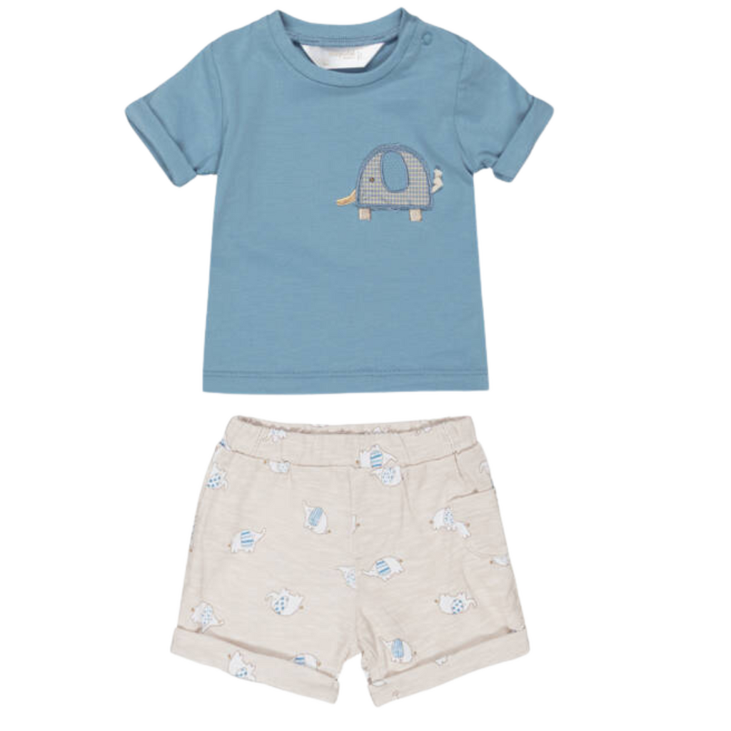 BOY'S ELEPHANT TOP W/PRINTED SHORT