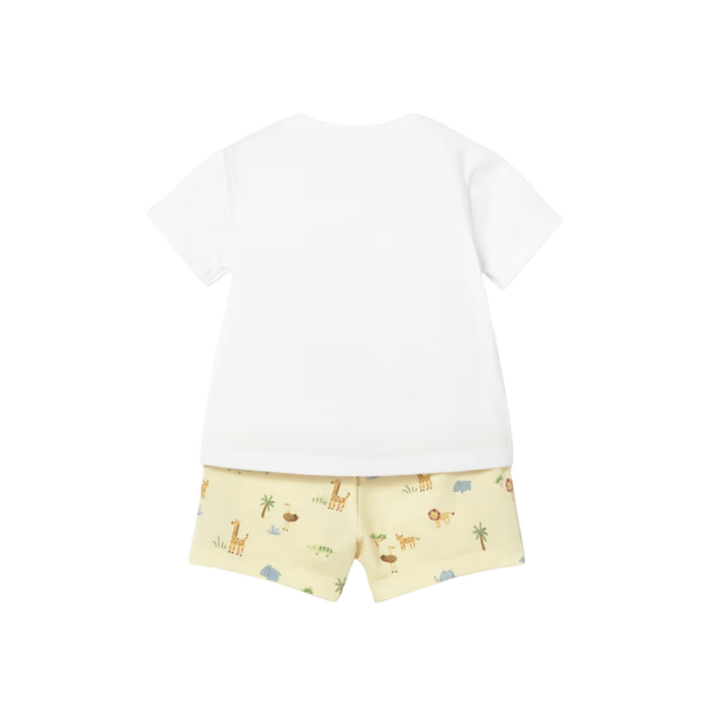 BOY'S TOP W/PRINTED ANIMAL SHORT