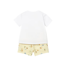 BOY'S TOP W/PRINTED ANIMAL SHORT