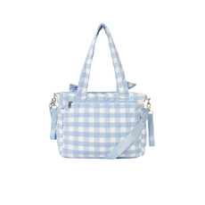 STELLAR GINGHAM DIAPER BAG
