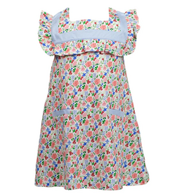 THE PROPER PEONY GERANIUM SLEEVELESS DRESS