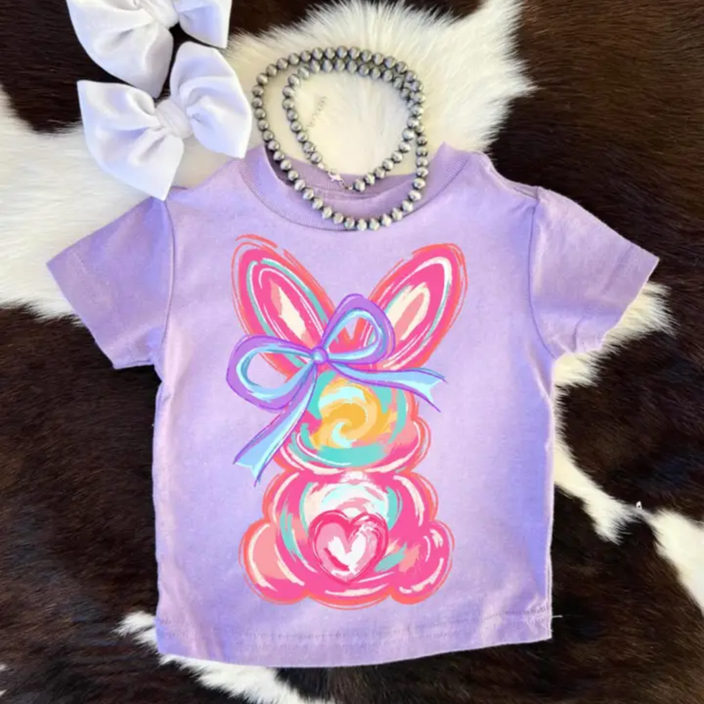 LAT APPAREL WATERCOLOR BUNNY