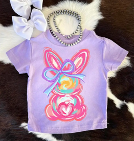 LAT APPAREL WATERCOLOR BUNNY