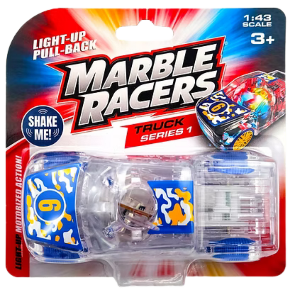 SKULLDUGGERY MARBLE RACER PULLBACK TRUCK