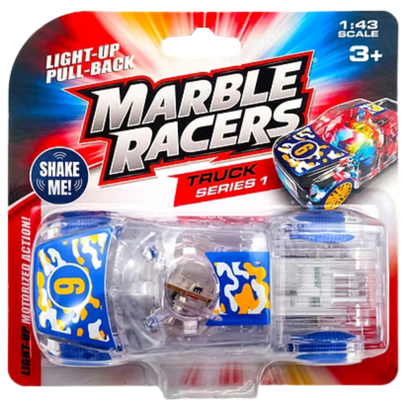 SKULLDUGGERY MARBLE RACER PULLBACK TRUCK