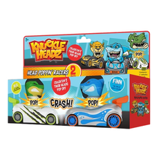 SKULLDUGGERY KNUCKLE-HEADZ SHARK VRS DINO 2PK