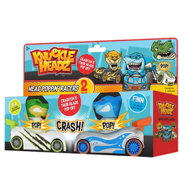 SKULLDUGGERY KNUCKLE-HEADZ SHARK VRS DINO 2PK