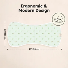 KEABABIES 5PK SOFTE MUSLIN BURP CLOTHS-ROARSOME