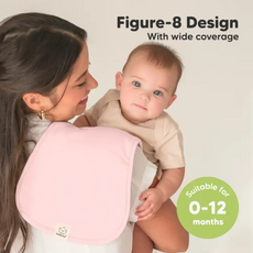 KEABABIES 5PK URBAN BURP CLOTHS-EMBRACE