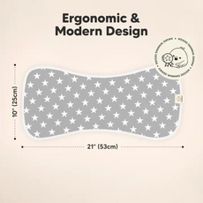 KEABABIES 5PK URBAN BURP CLOTHS-GRAYSCAPE