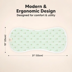 KEABABIES 5PK URBAN BURP CLOTHS-ROARSOME