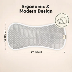 KEABABIES 5PK SOFTE BURP CLOTHS-NORDIC