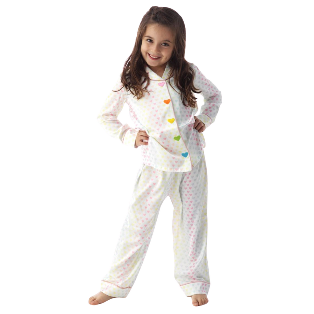 ROCKWILDE YORK HEART PAJAMA SET