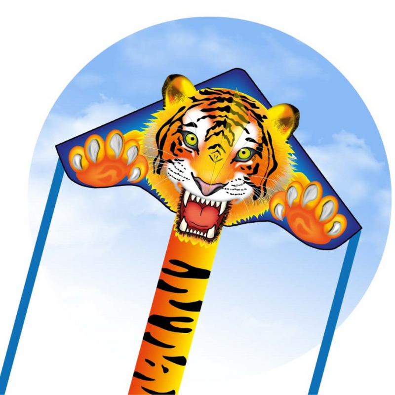 HQ KITES & DESIGNS USA ECO: SIMPLE FLYER TIGER 33"