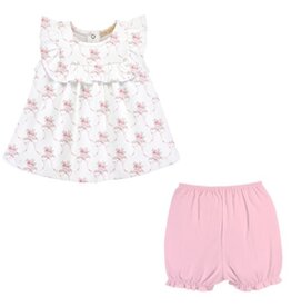 BABY CLUB CHIC sweet bows blouse and bloomer set