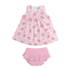 BABY CLUB CHIC soft hydrangeas hand smocked dress