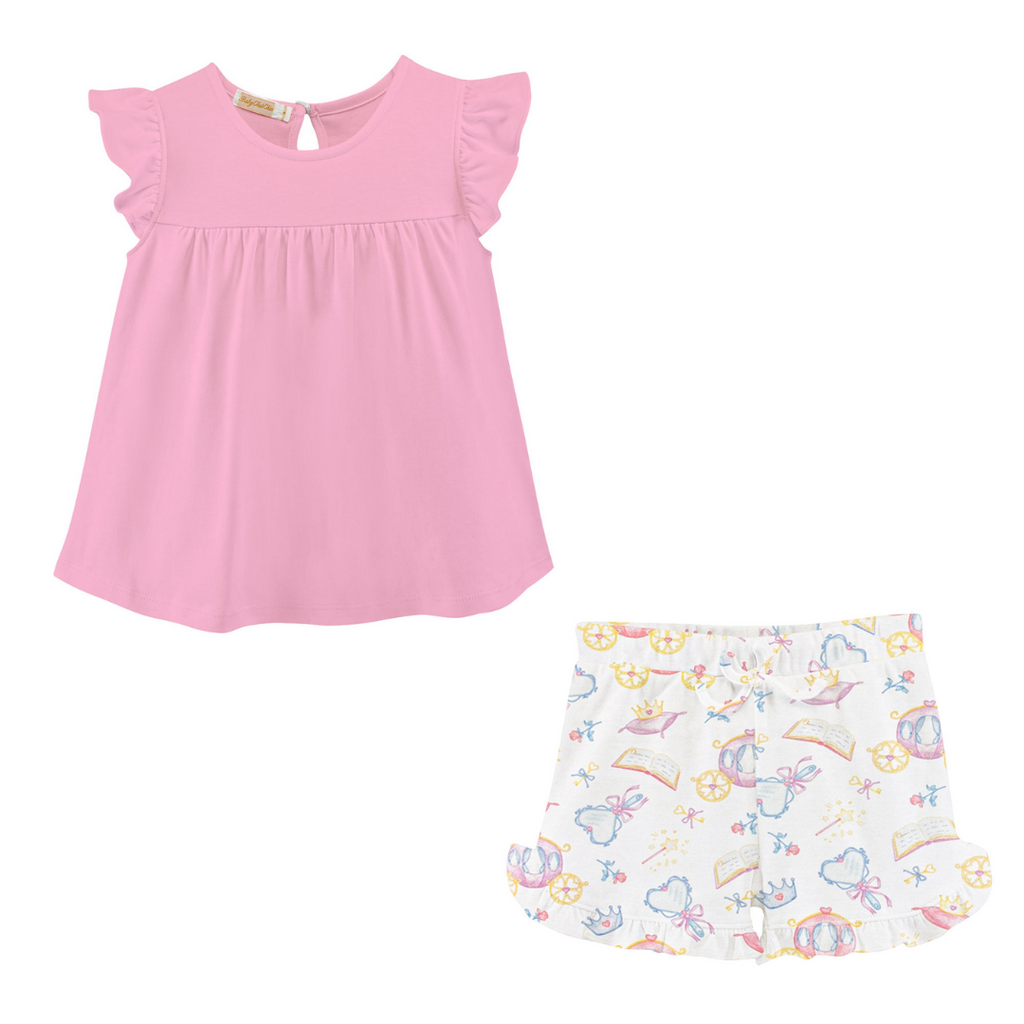 BABY CLUB CHIC once upon a time tee and short set