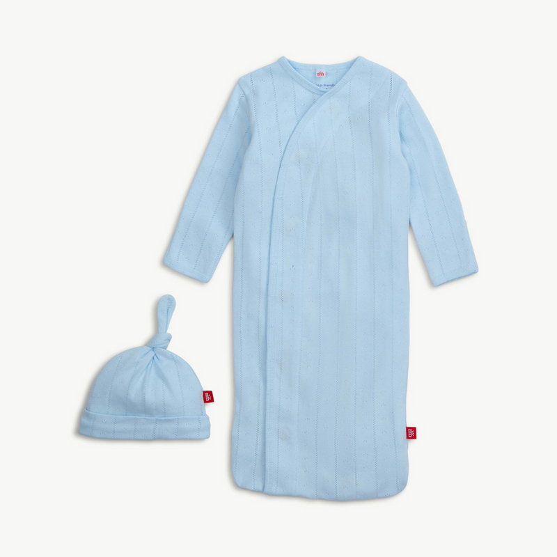 Magnetic  Me LOVE LINES BLUE GOWN HAT SET