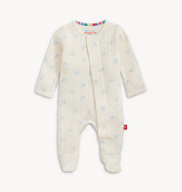 Magnetic  Me AIRPLANES POINTELLE MAGNETIC FOOTIE