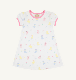 THE BEAUFORT BONNET COMPANY PENNY'S PLAY DRESS Spring Spectacular/Hampton Hot Pink