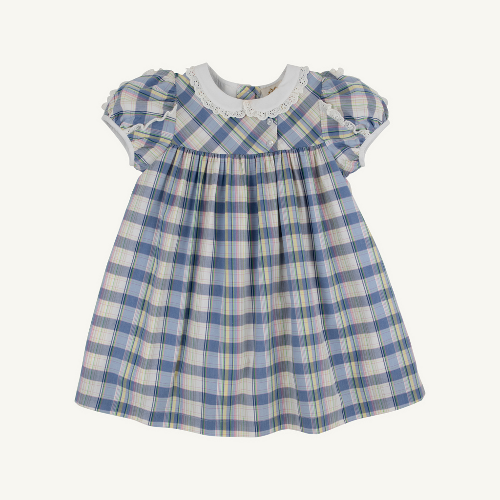 THE BEAUFORT BONNET COMPANY MARY BAKER DRESS-WOVEN YARN Pawleys Island Plaid