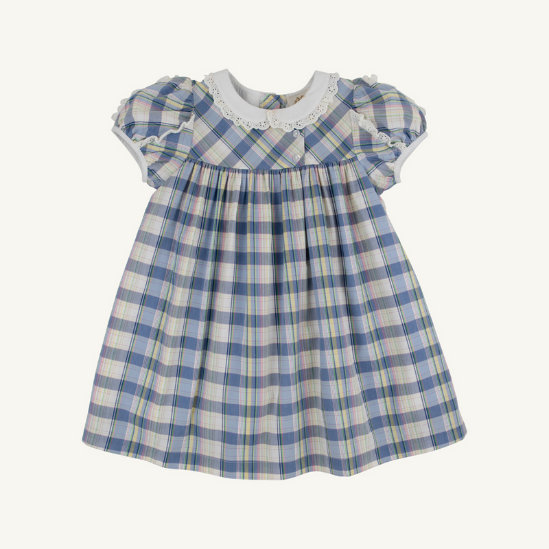 THE BEAUFORT BONNET COMPANY MARY BAKER DRESS-WOVEN YARN Pawleys Island Plaid