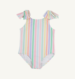 THE BEAUFORT BONNET COMPANY EDISTO BEACH BATHING SUIT Southampton Stripe