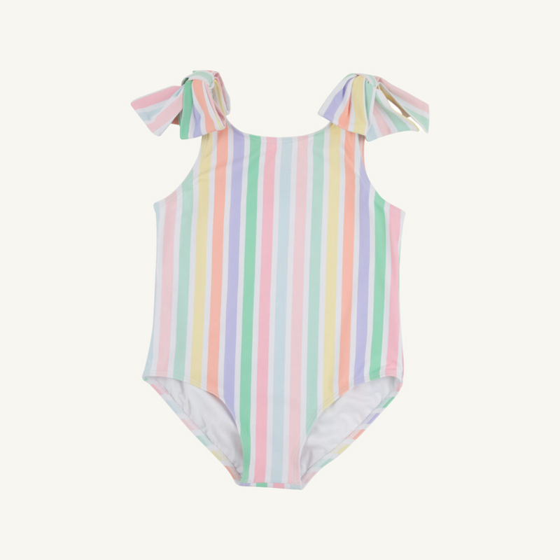 THE BEAUFORT BONNET COMPANY EDISTO BEACH BATHING SUIT Southampton Stripe
