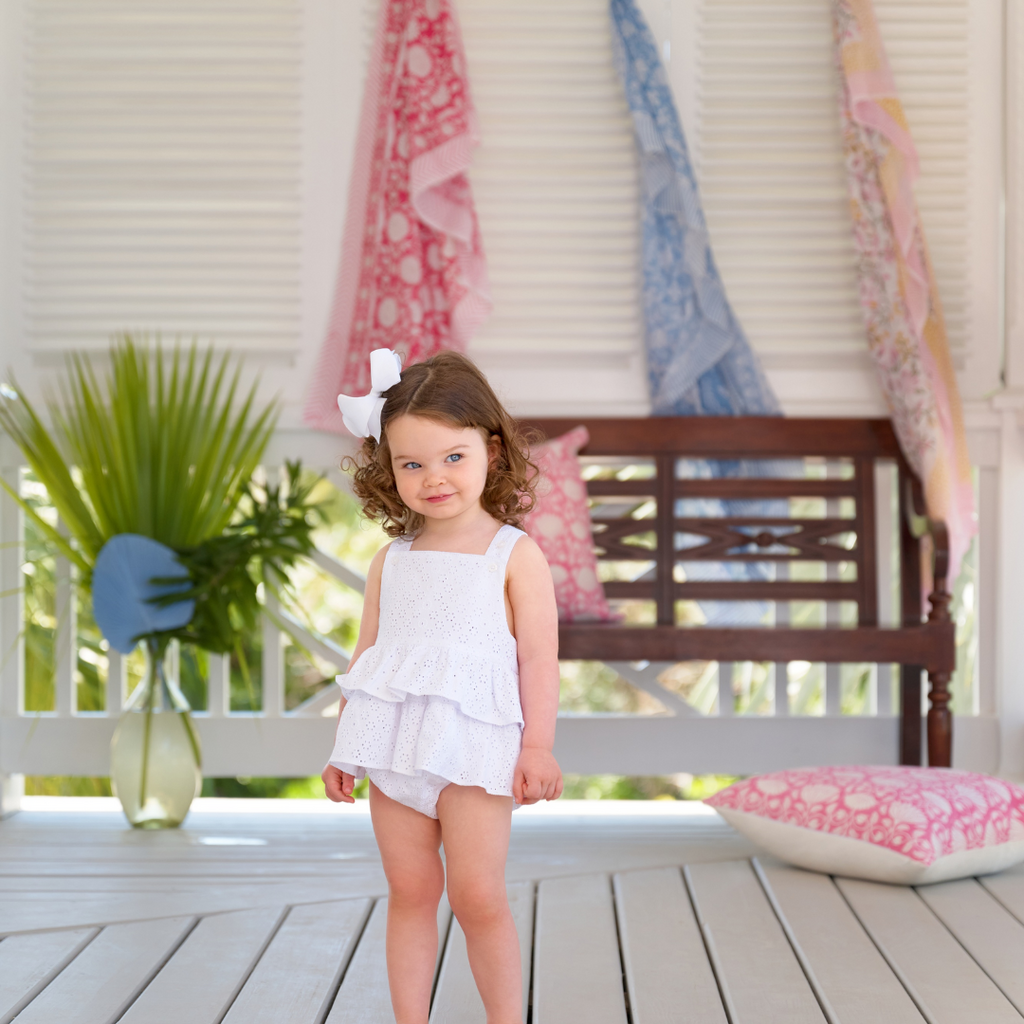 THE BEAUFORT BONNET COMPANY BLAKELY BUBBLE Worth Ave White