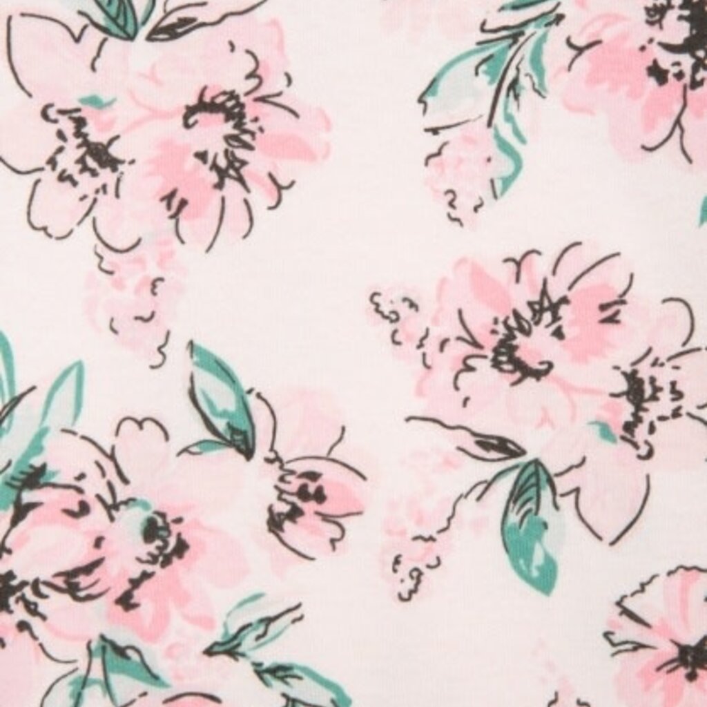 Little Me DREAM FLORAL SLEEPER GOWN & HAT