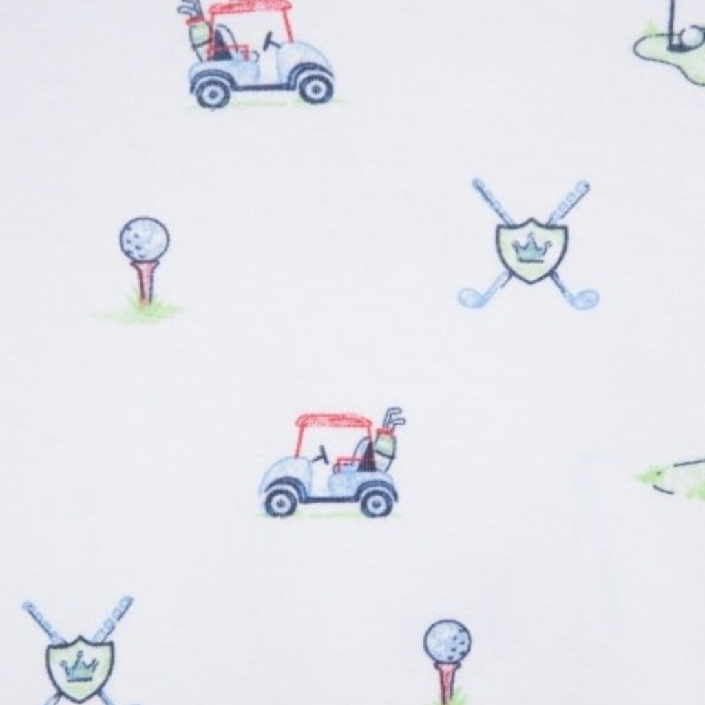 Little Me GOLF CLUB SLEEPER GOWN & HAT