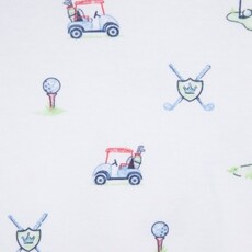 Little Me GOLF CLUB SLEEPER GOWN & HAT