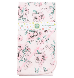 Little Me DREAM FLORAL RECEIVING BLANKET