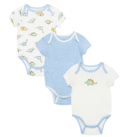Little Me dinomite 3pk bodysuits