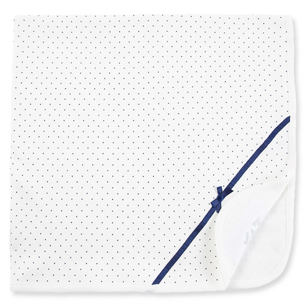 Little Me ROSEBUD RECEIVING BLANKET