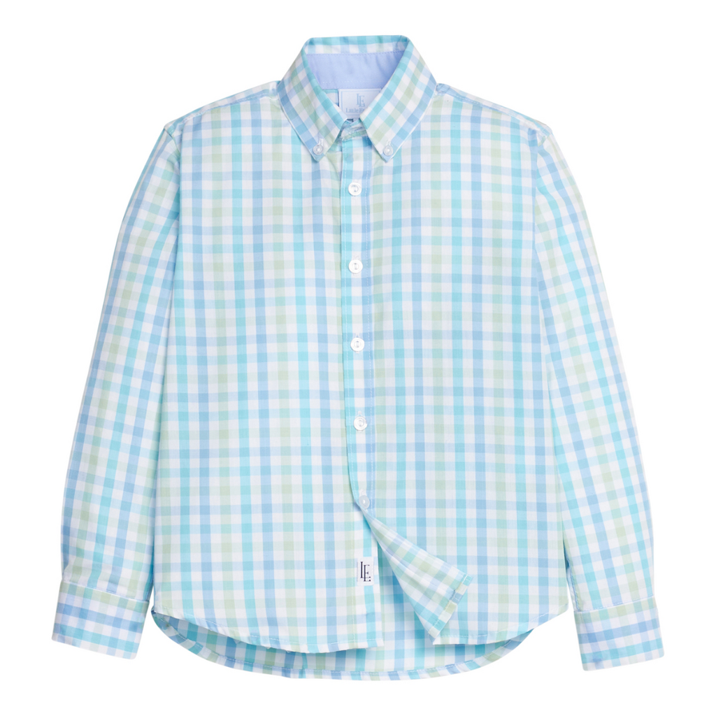 LITTLE ENGLISH Button Down Shirt - Briarcliff Plaid
